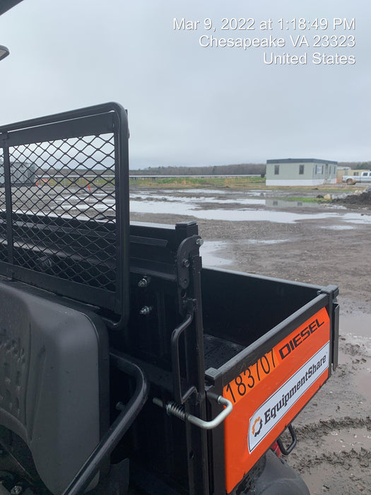 2021 Kubota RTV-X1140W-H Plastic Canopy, Windshield Acrylic Clear, LED Strobe Light, Wire Harness Kit, Back up Alarm