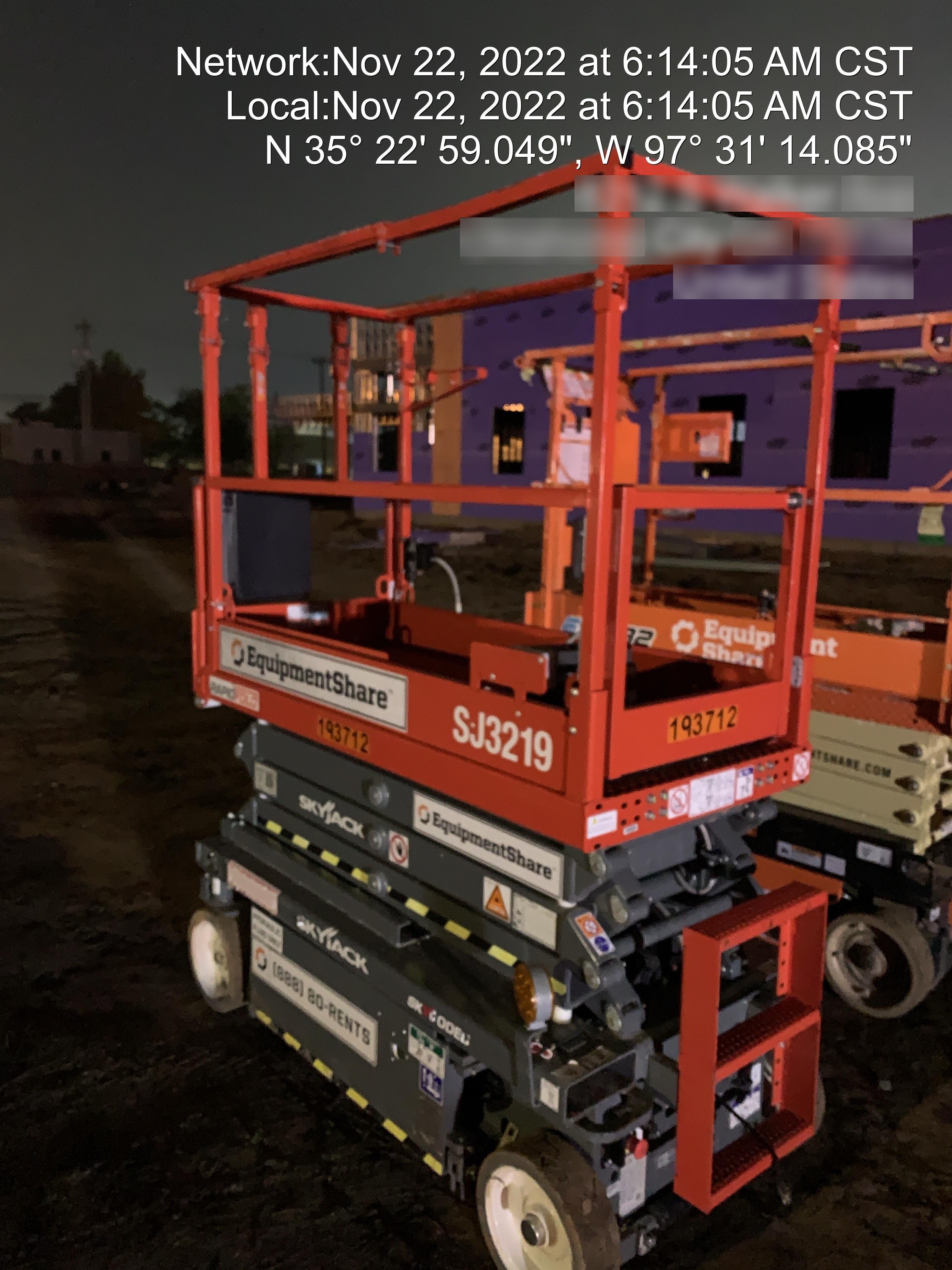 2021 SKYJACK SJ3219