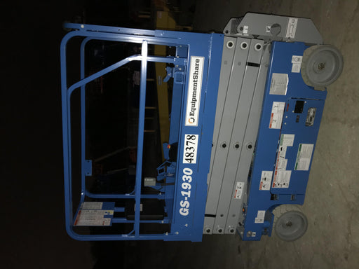 2019 Genie GS-1930 Fixed rails with chain Entry