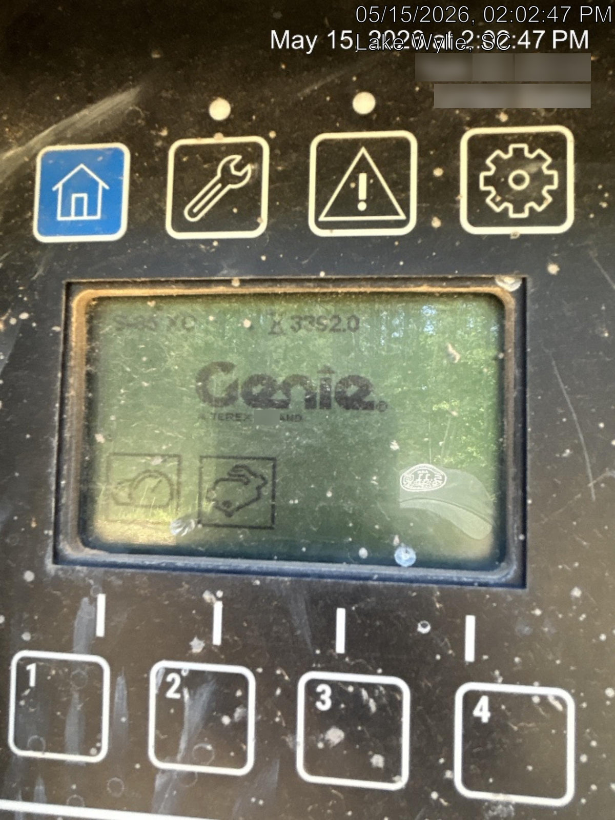 2020 Genie S-85 XC FF Tires, Beacon, 12kw Generator
