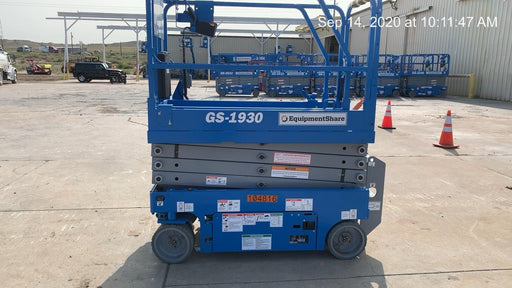 2020 Genie GS-1930 Fixed rails with chain entry gate - Pre A92.20