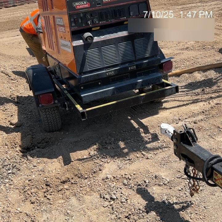 2021 Lincoln Electric Vantage 549X Ready Pak 3, ORANGE (includes trailer, cable rack, fender light kit)