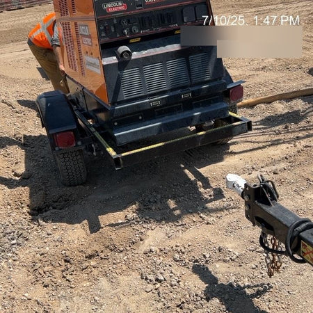 2021 Lincoln Electric Vantage 549X Ready Pak 3, ORANGE (includes trailer, cable rack, fender light kit)