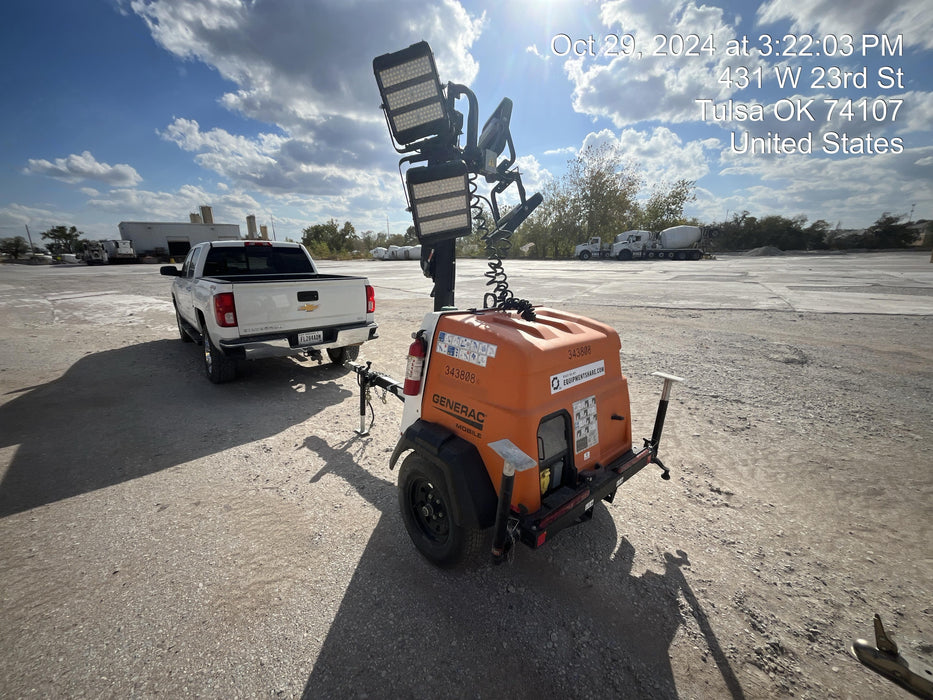 2023 Generac MLT2 Diesel, Flex Switch 120V Input, Powerzone Controller, (4) 320W LED Lights, 4kW Generator, 39.9 Gal Fuel Tank, 2" Ball, T3