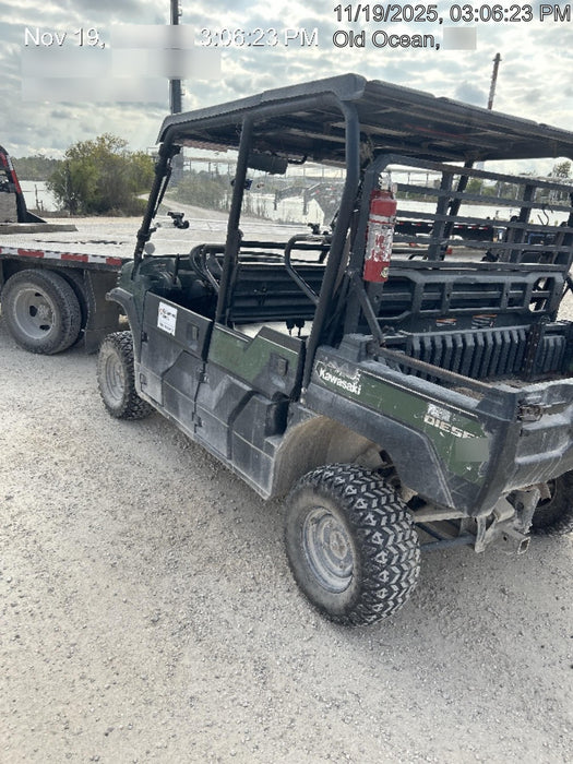 2019 Kawasaki Mule PRO-DXT Movement Alarm, Beacon, Hard Top, ES Track Hardware