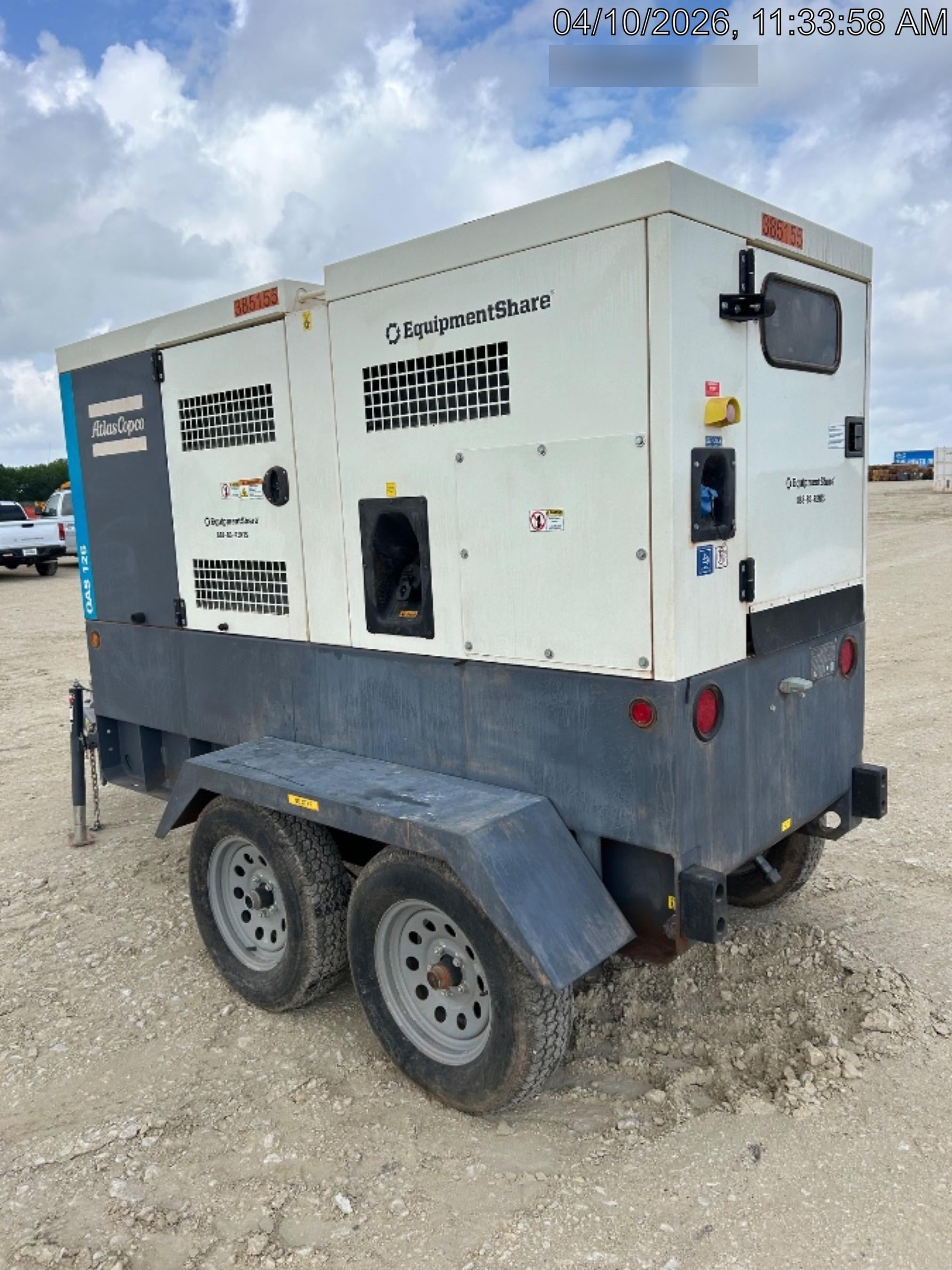 2023 ATLAS COPCO QAS 125
