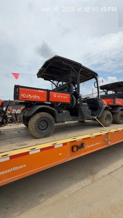 Kubota RTV-X1140W-H 4WD, LED Strobe, Windshield Acrylic Clear, Plastic Canopy, Wire Harness Kit, Backup Alarm