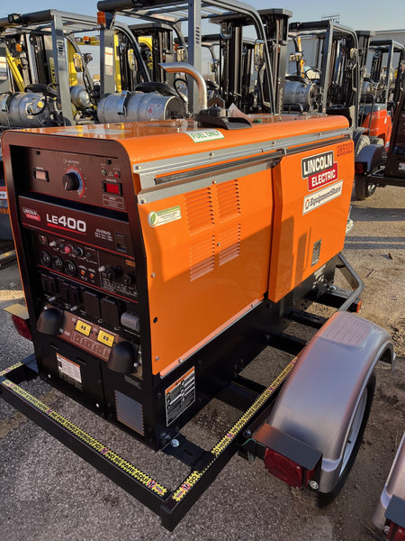2022 Lincoln Electric LE400 Kubota V1505, Trlr, Cable Rack, Light Kit, ES Decals, T3