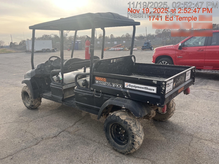 2022 Club Car CA1700D Canopy, Diesel, 4 Passenger