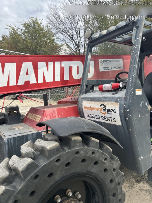 2018 Manitou MTA8044 MTA 8044 - 74 HP T4, Canopy, Worklights/Strobe, Beacon, 66" Carriage, 48" Forks, Solid Tires, Lift Hook, Aux Hydraulics