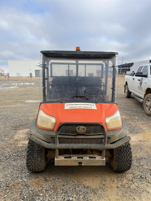 2022 Kubota RTV-X1140W-H Plastic Canopy, Windshield Acrylic Clear, LED Strobe Light, Wire Harness Kit, Back up Alarm