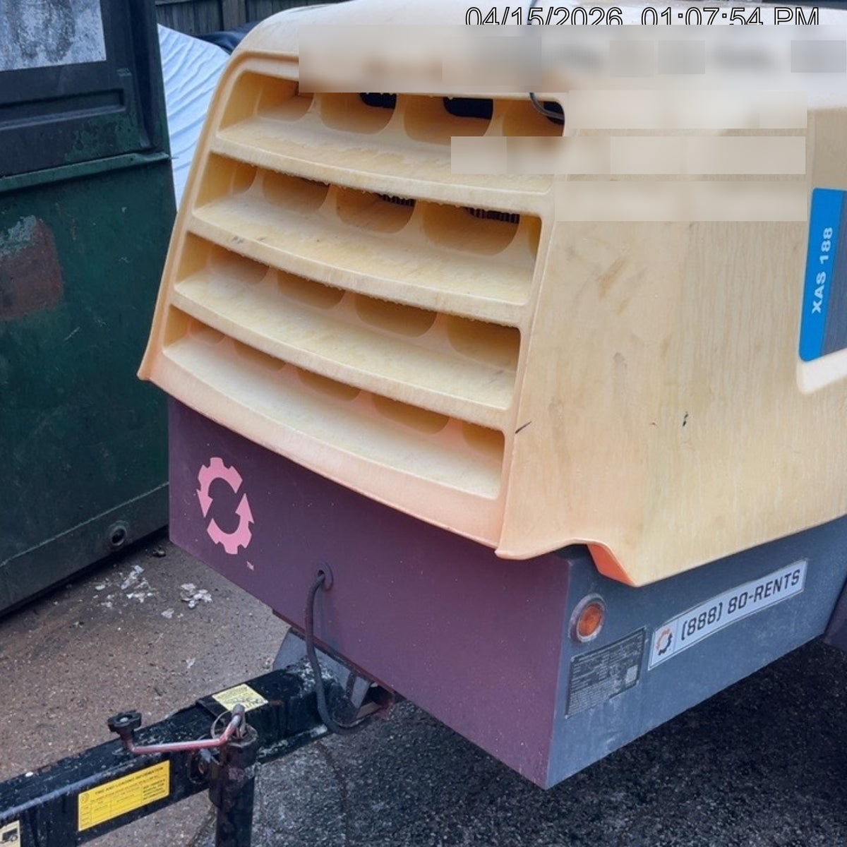 2022 ATLAS COPCO XAS188 CWK
