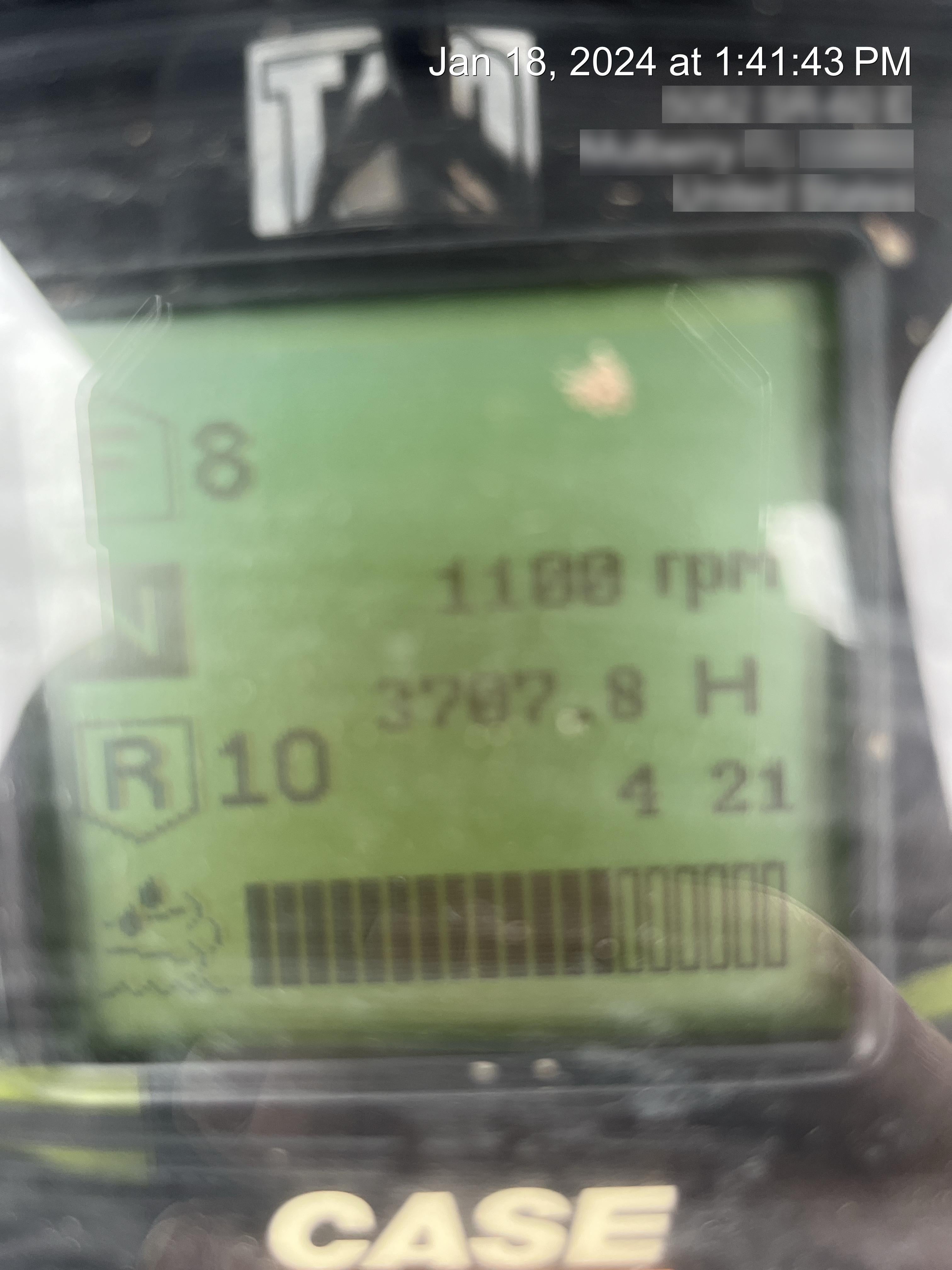 2016 CASE 1150M