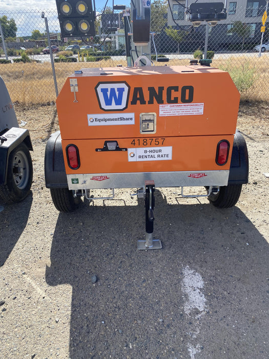 2024 Wanco WLTT-4MM4K Diesel, Deep Sea Controller, Shore Power Plug, Auto Start, (4) 350W LED Floodlights, 4kW Generator, 60 Gal Fuel Tank, 2" Ball, T3