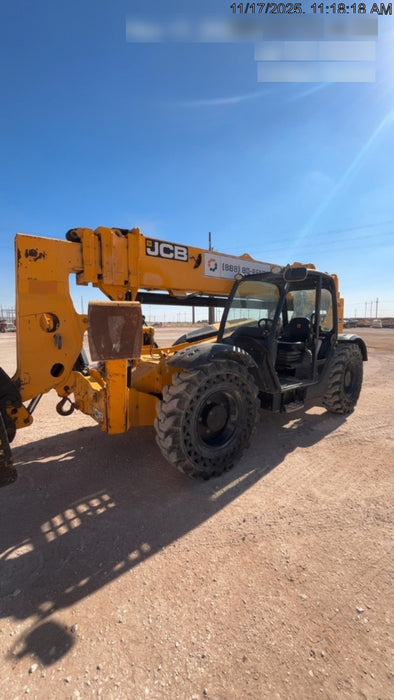 2020 JCB 512-56 Canopy, 74 HP, Solid Tires, STD Worklight, Beacon, Aux Hydraulics, Lifting Eye, Backup Alarm w/72" Carriage, 60" Forks