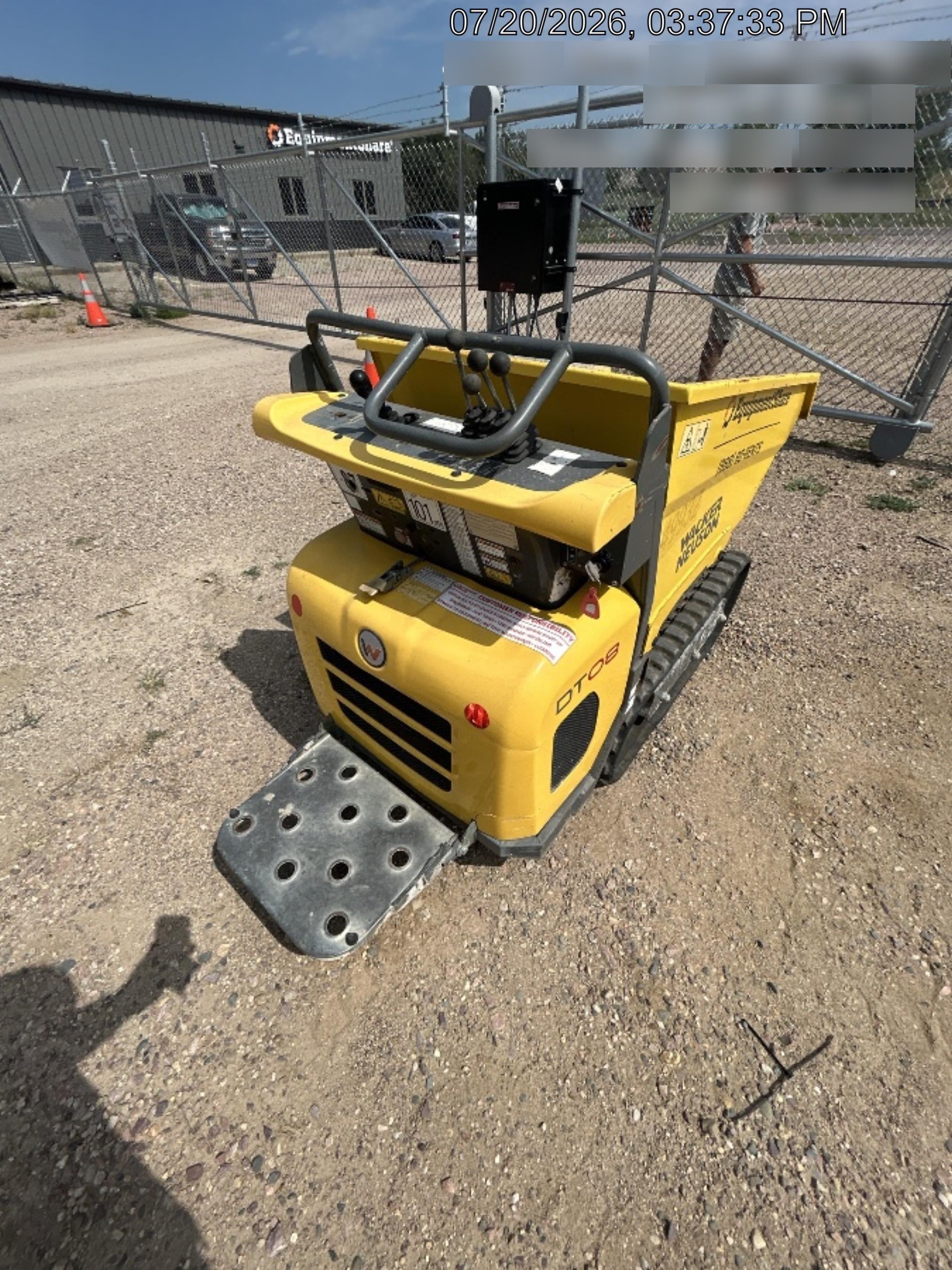 2019 WACKER NEUSON DT08