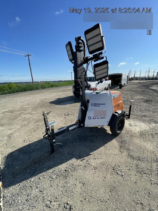 2023 Generac MLT2 Diesel, Flex Switch 120V Input, Powerzone Controller, (4) 320W LED Lights, 4kW Generator, 39.9 Gal Fuel Tank, 2" Ball, T3