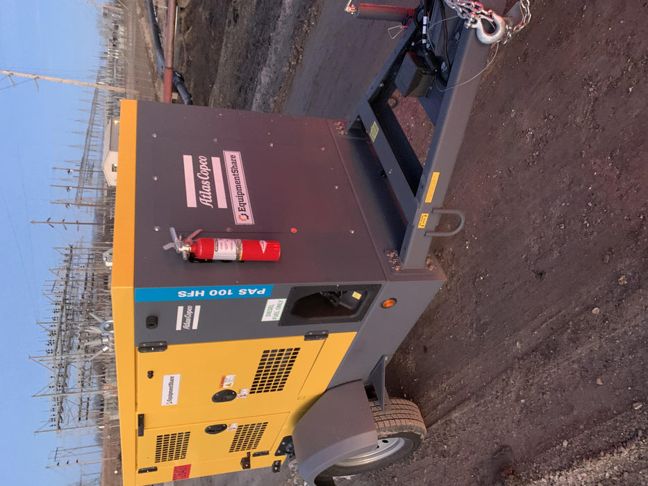 2020 ATLAS COPCO PAS 100 HF CS Enclosed