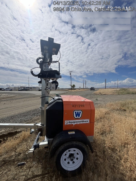 2024 Wanco WLTT-4MM4K Diesel, Deep Sea Controller, Shore Power Plug, Auto Start, (4) 350W LED Floodlights, 4kW Generator, 60 Gal Fuel Tank, 2" Ball, T3