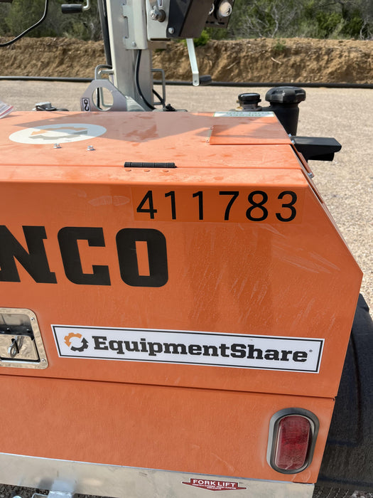 2024 Wanco WLTT-4MM4K Diesel, Deep Sea Controller, Shore Power Plug, Auto Start, (4) 350W LED Floodlights, 4kW Generator, 60 Gal Fuel Tank, 2" Ball, T3