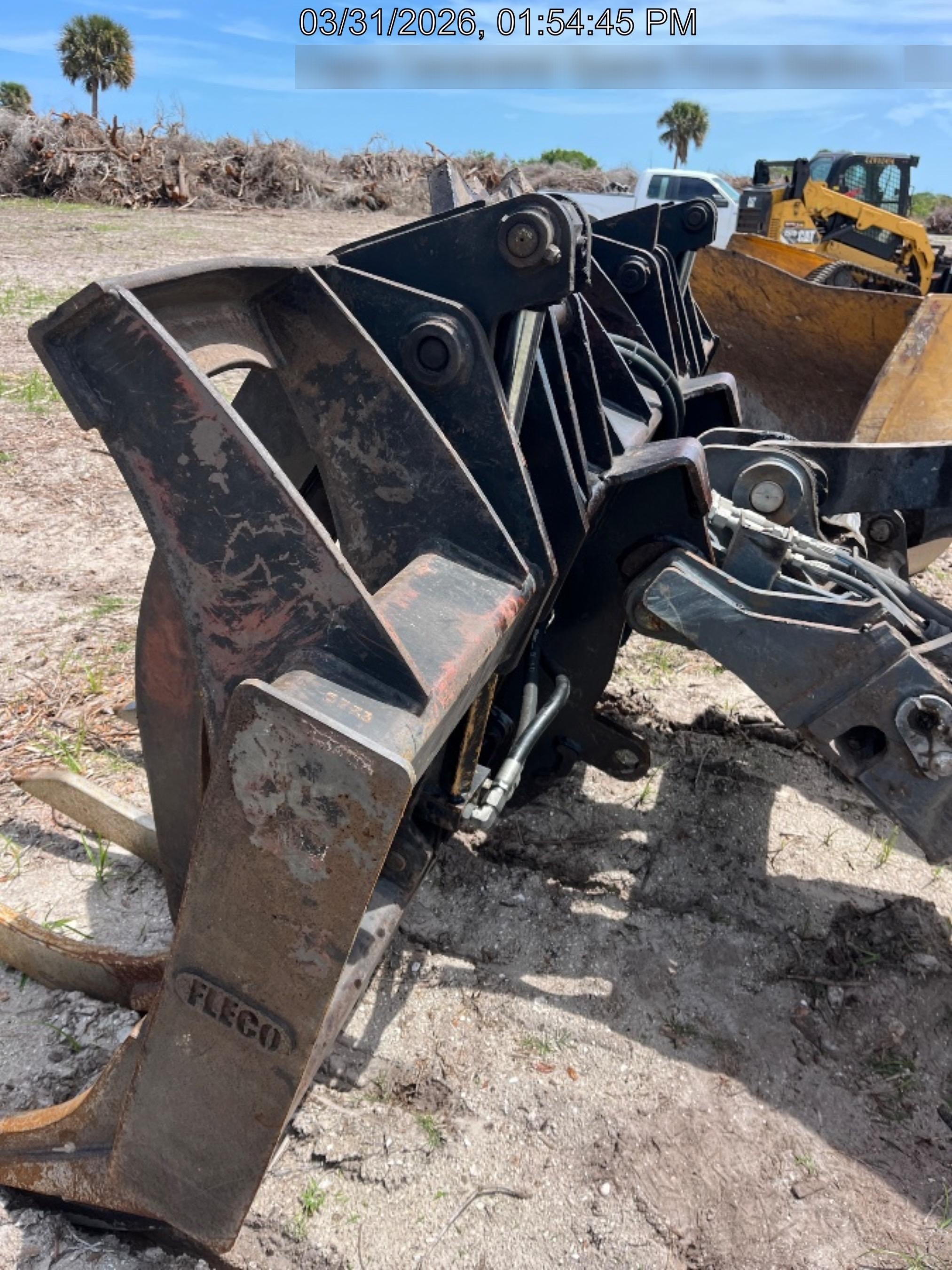 2021 FLECO 120" Grapple Rake - Fleco