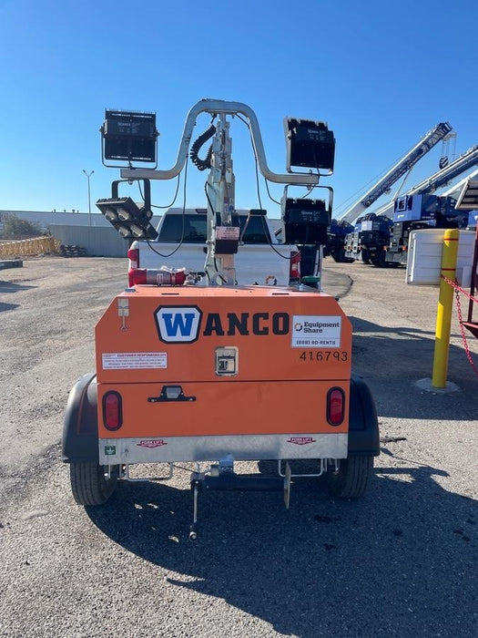 2024 Wanco WLTT-4MM4K Diesel, Deep Sea Controller, Shore Power Plug, Auto Start, (4) 350W LED Floodlights, 4kW Generator, 60 Gal Fuel Tank, 2" Ball, T3