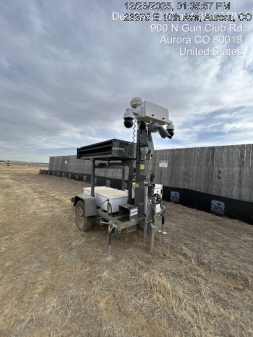 2025 NATIONAL SIGNAL Sunray Solar-Powered Mobile Integrator Tower