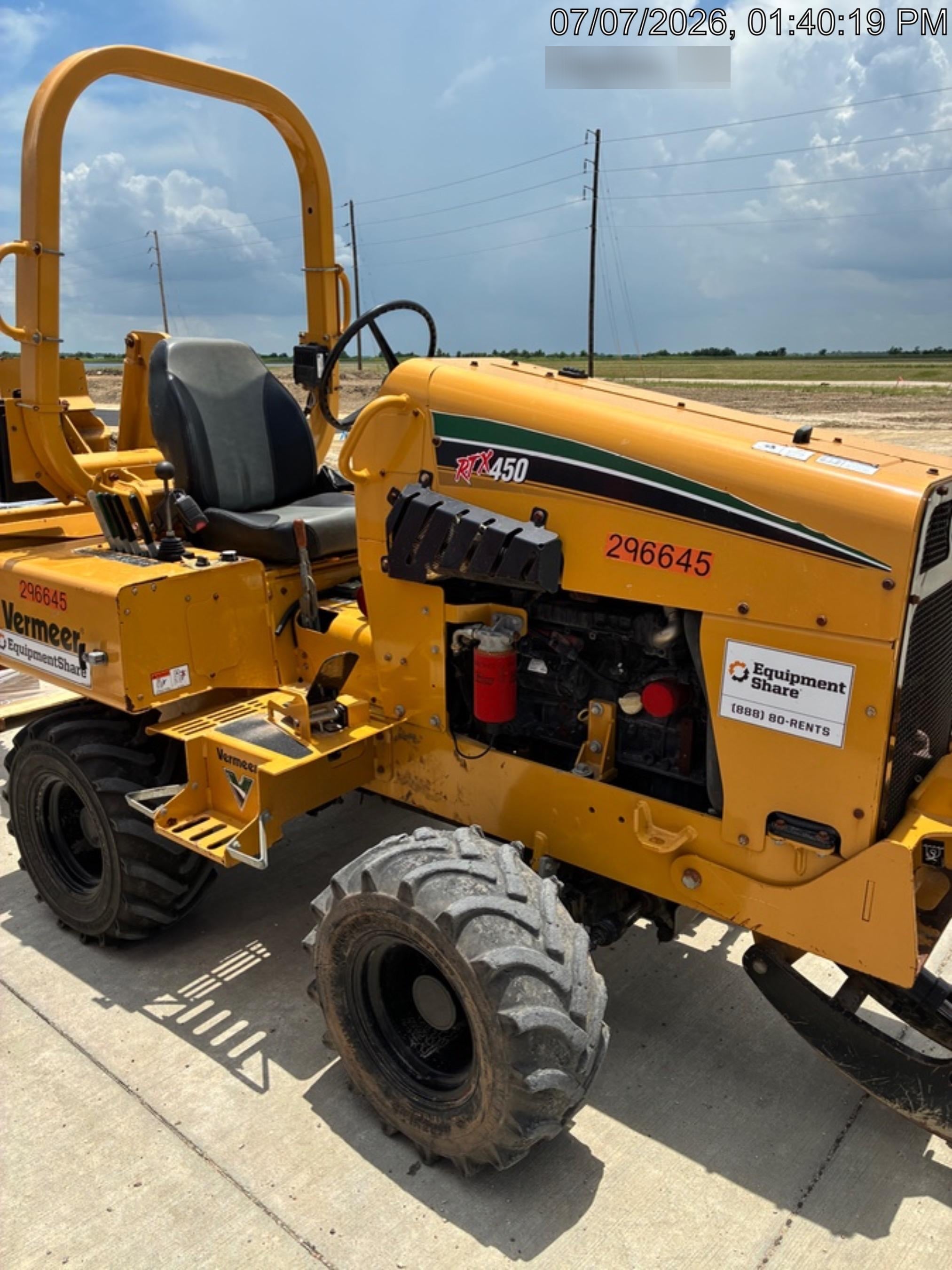 2023 VERMEER RTX450