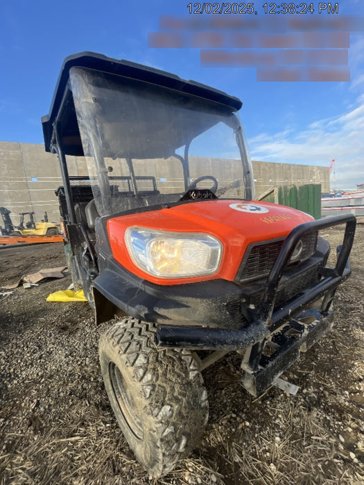2021 Kubota RTV-X1140W-H Plastic Canopy, Windshield Acrylic Clear, LED Strobe Light, Wire Harness Kit, Back up Alarm
