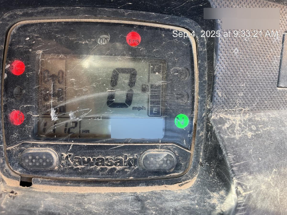 2019 Kawasaki Mule PRO-DXT Standard Options, Backup Alarm, Beacon, Plastic Hard Top, Poly Windshield, Horn Kit