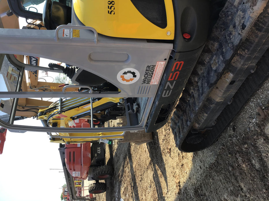 2019 Wacker Neuson EZ53 Standard Options