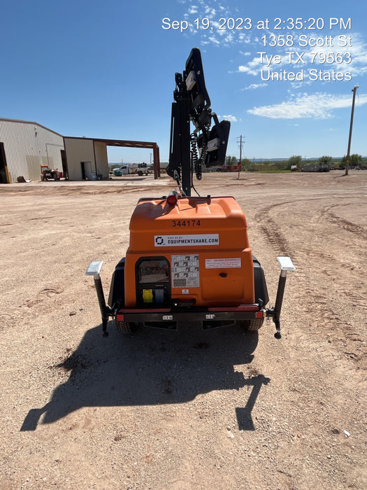 2023 Generac MLT2 Diesel, Flex Switch 120V Input, Powerzone Controller, (4) 320W LED Lights, 4kW Generator, 39.9 Gal Fuel Tank, 2" Ball, T3