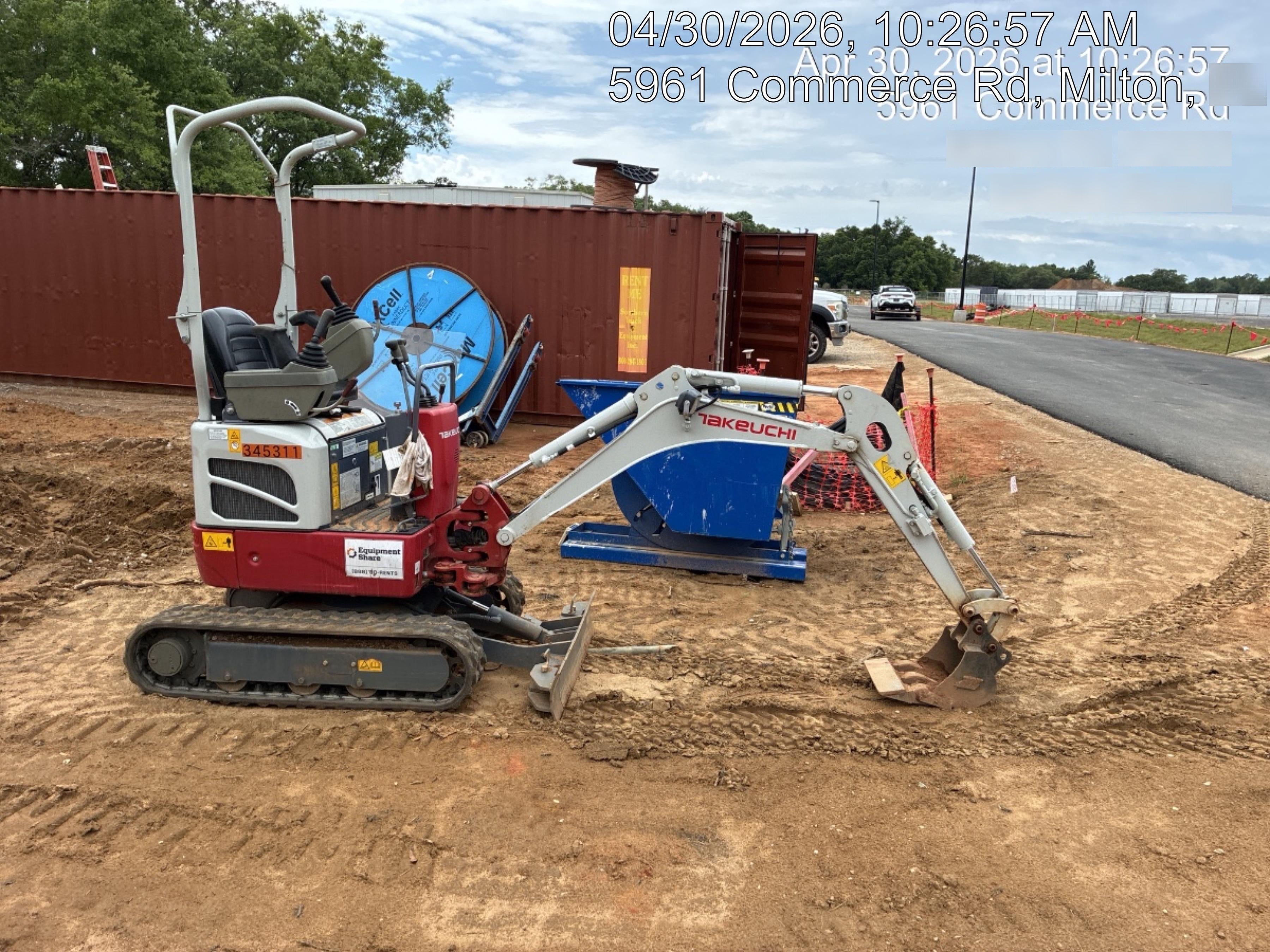 2023 TAKEUCHI TB210R