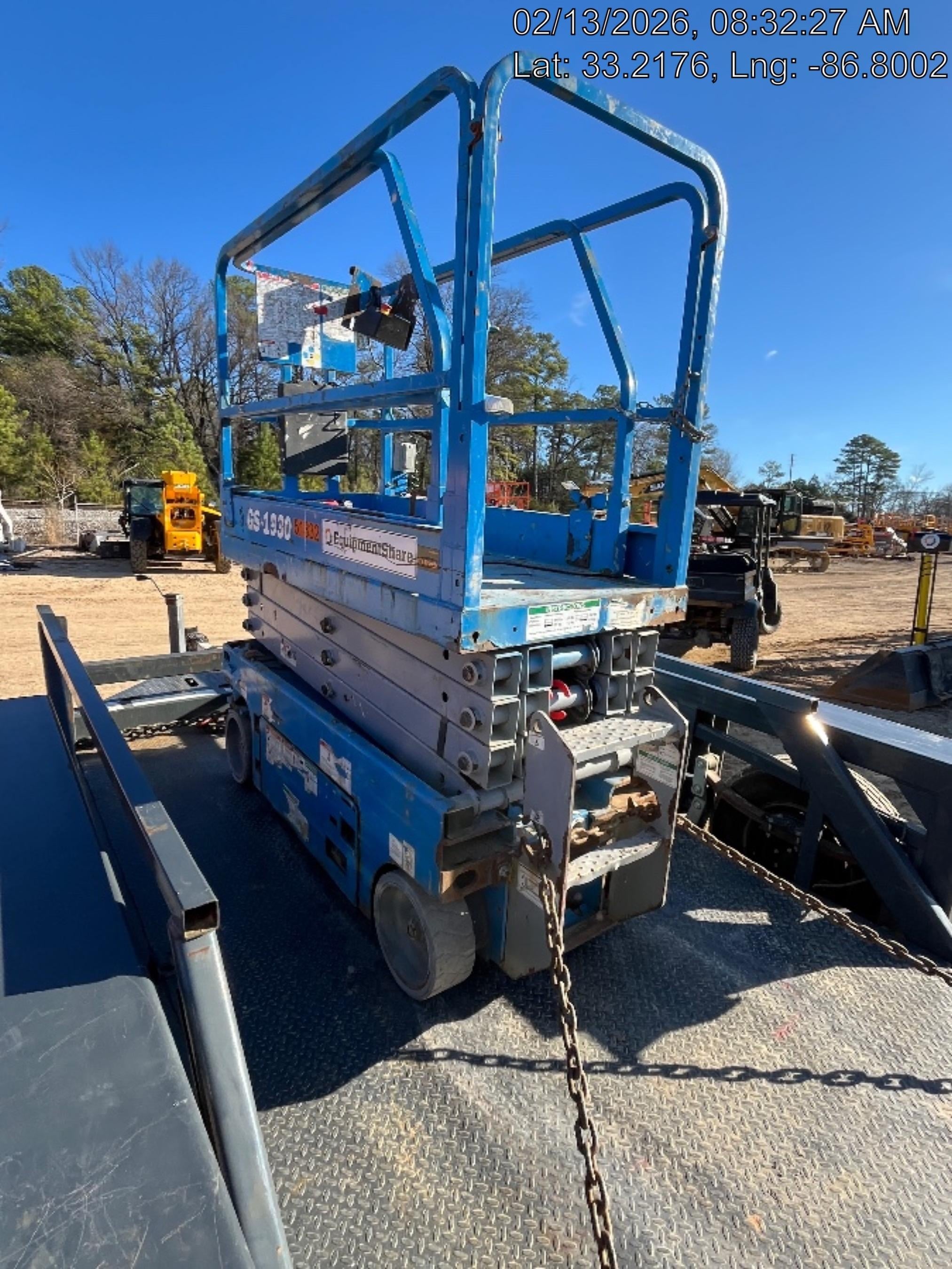 2019 Genie GS-1930 Fixed Rails with Chain Entry