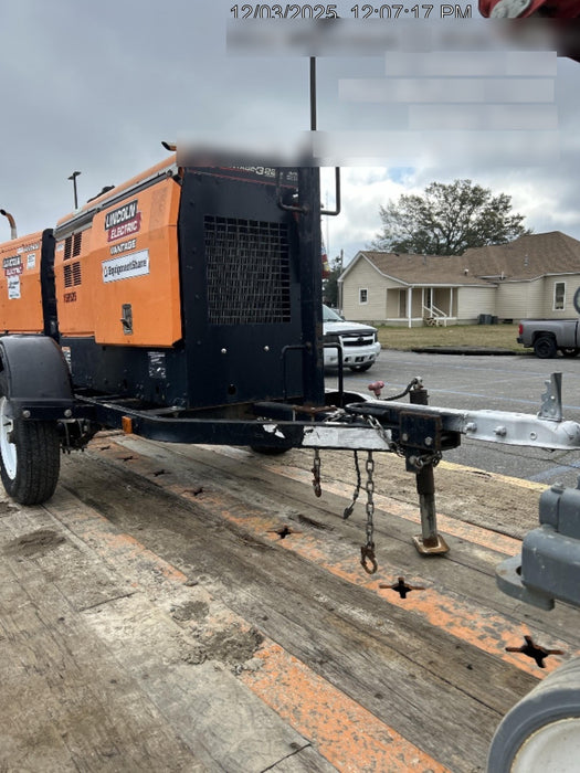 2021 Lincoln Electric Vantage 322 Vantage 322 Ready Pak 3 w/ Decals, ORANGE (includes trailer, cable rack, fender light kit) NO Telematics