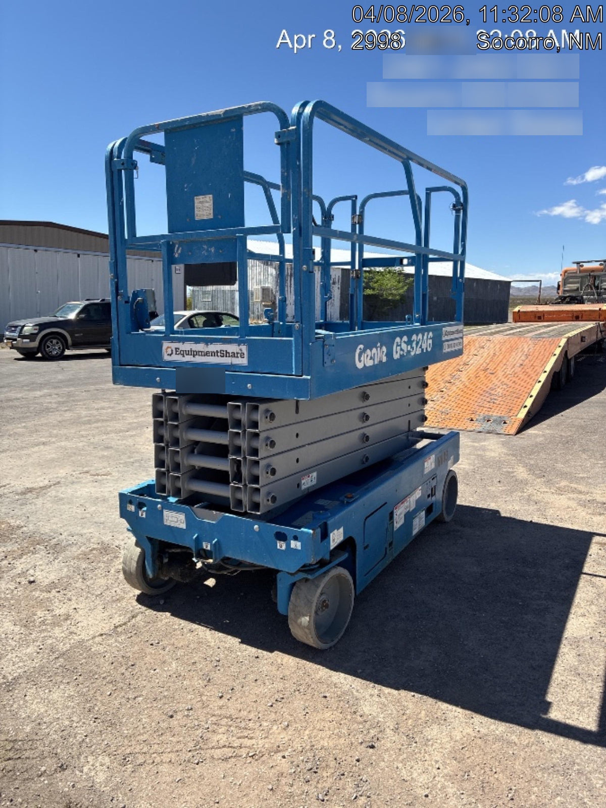 2018 Genie GS-3246 Genie GS-3246 w/Folding rails, Full height swing gate