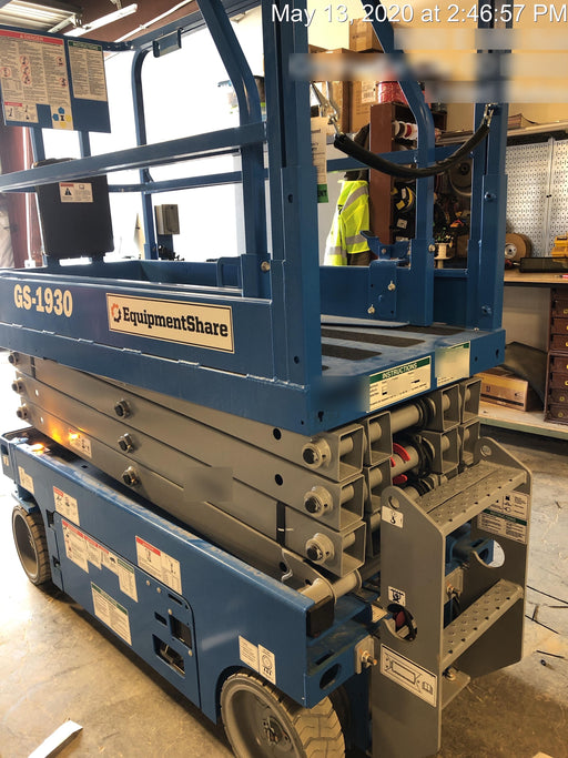 2020 Genie GS-1930 Fixed rails with chain entry gate - Pre A92.20