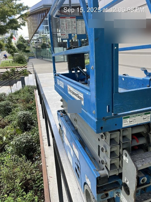 2019 Genie GS-1930 Half Height Swing Gate, 800W Inverter