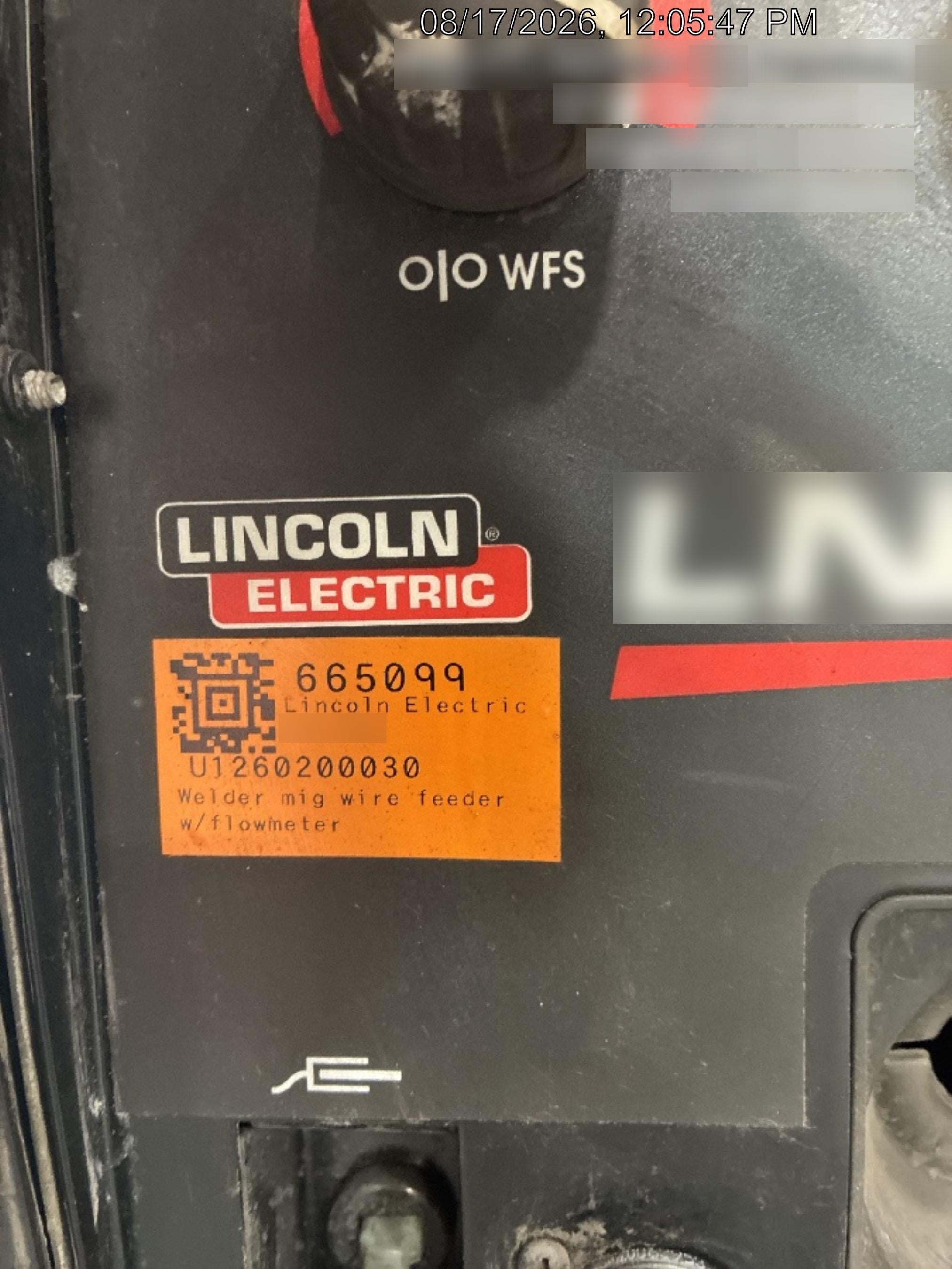 2026 LINCOLN ELECTRIC LN-25X w/Flowmeter