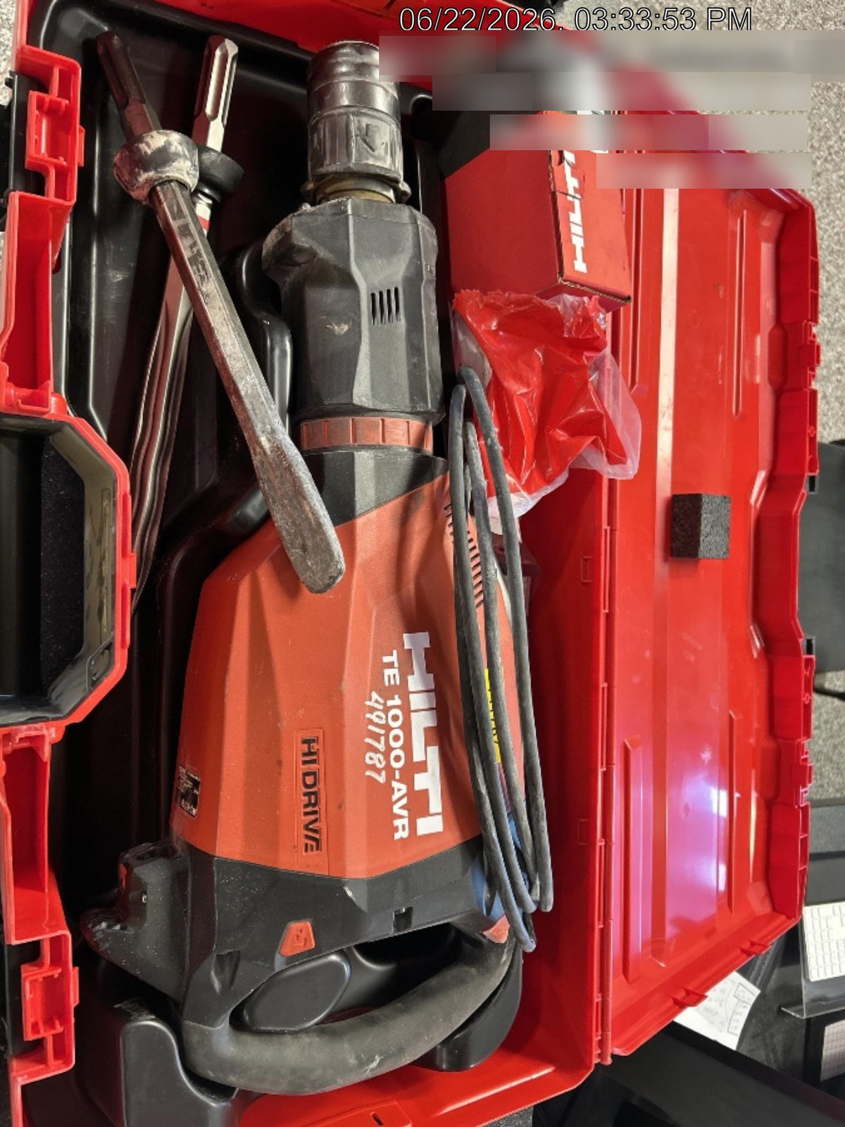 2025 HILTI TE 1000-AVR
