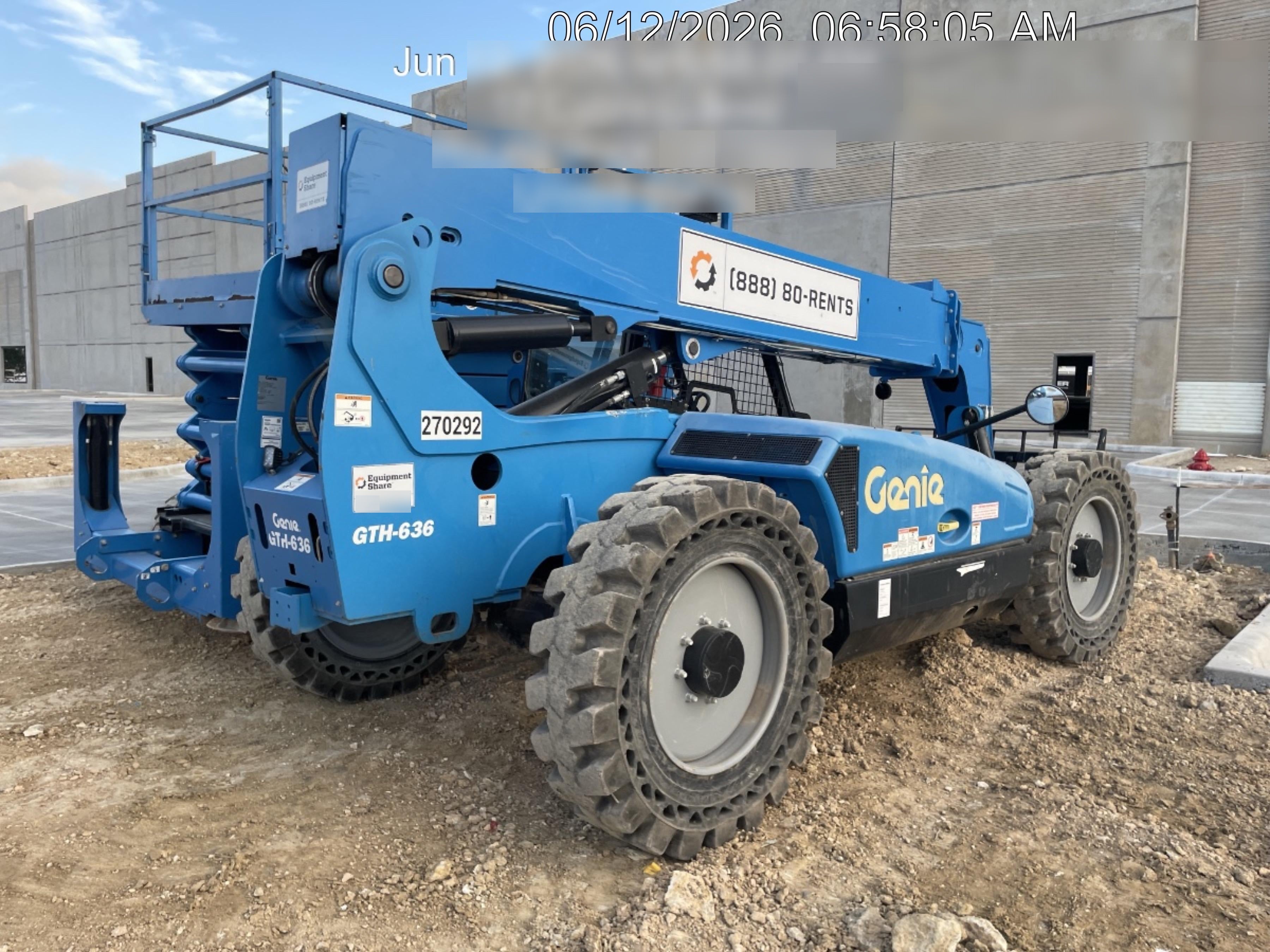 2022 GENIE GTH-636