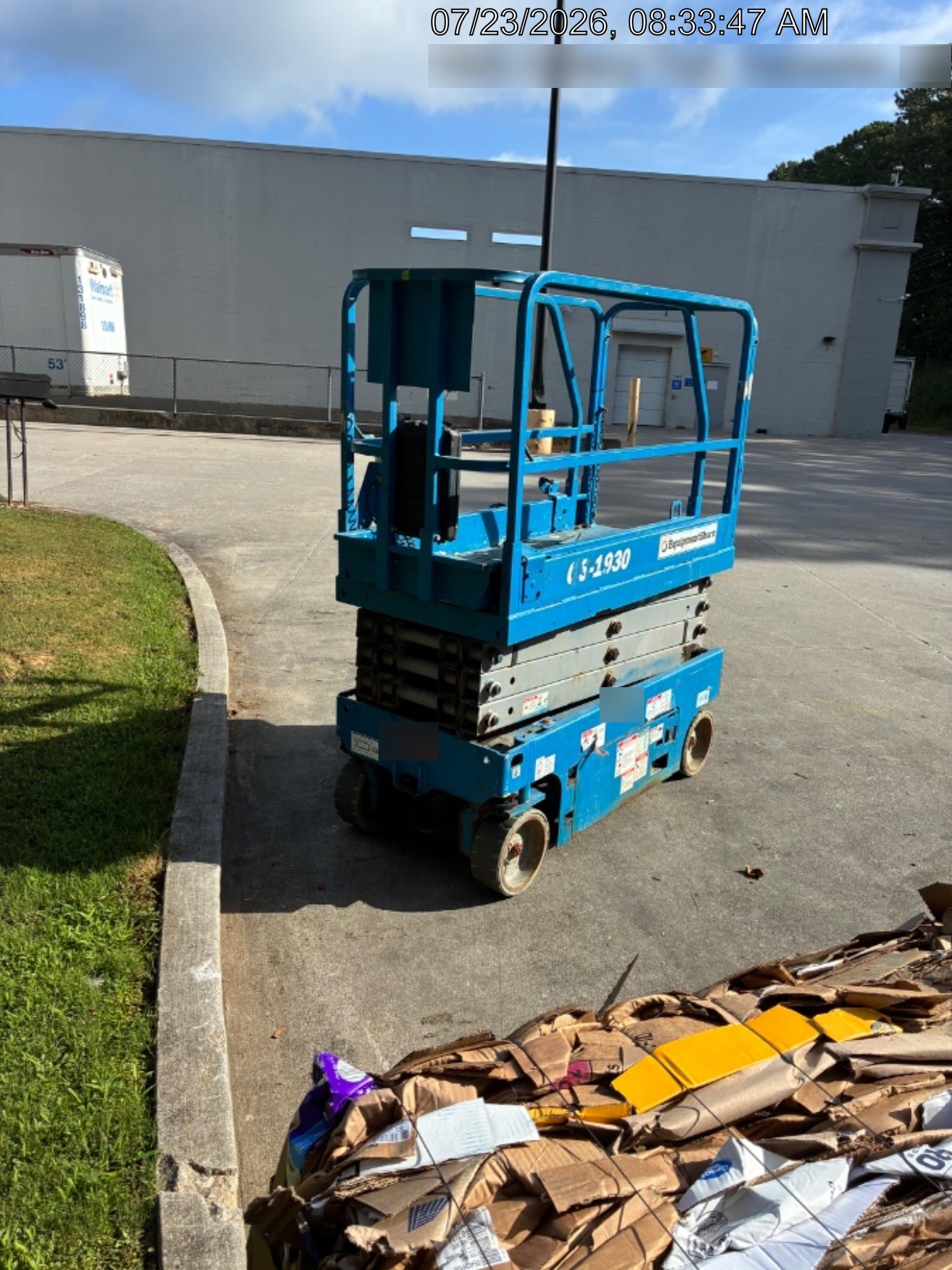 2019 Genie GS-1930 Fixed rails with chain Entry