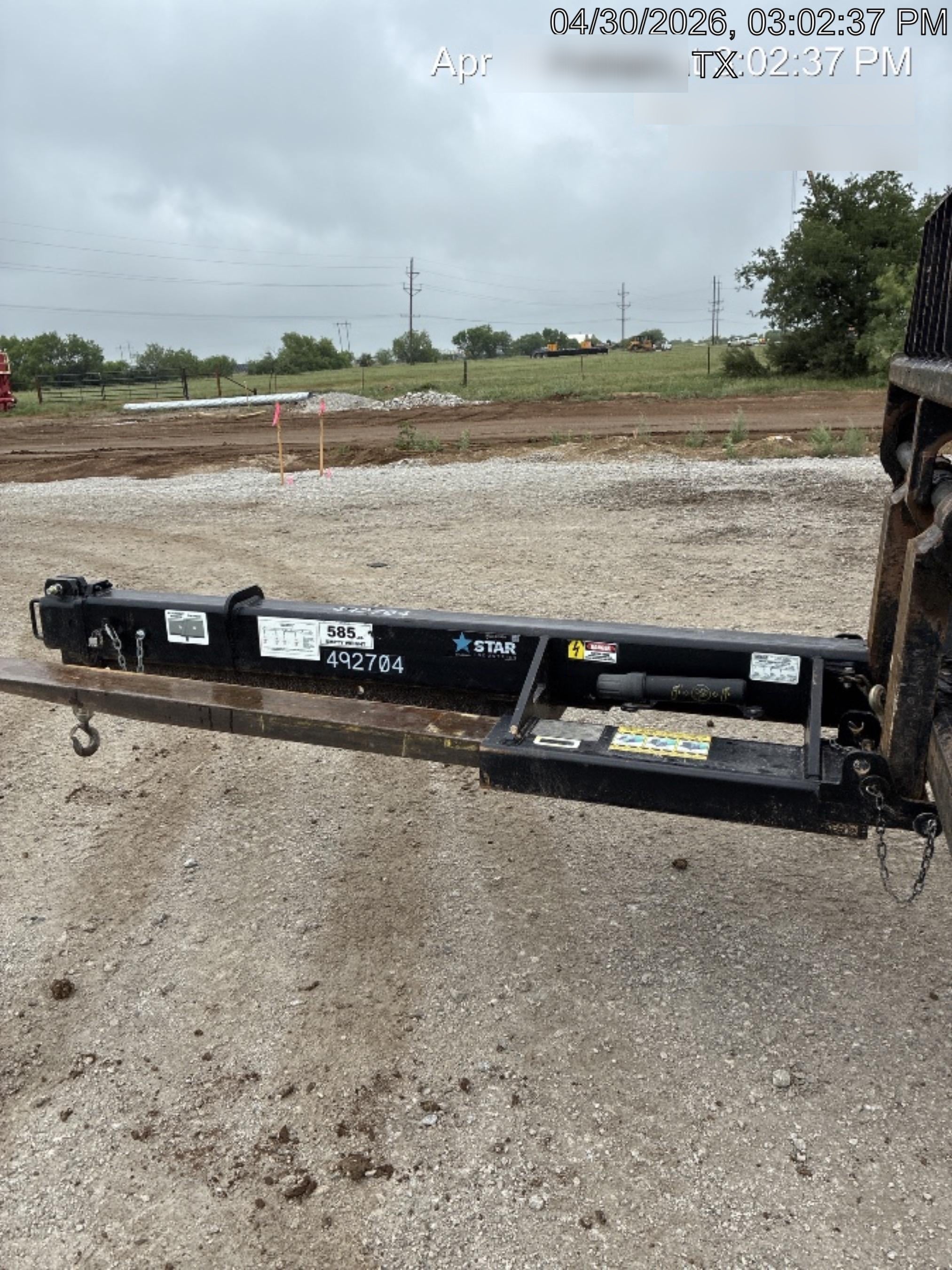 2025 STAR INDUSTRIES M1360B - Star JIB Boom