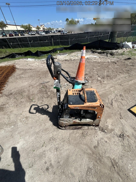 2023 Multiquip MVH158 Honda GX200, 17" Plate, Gas