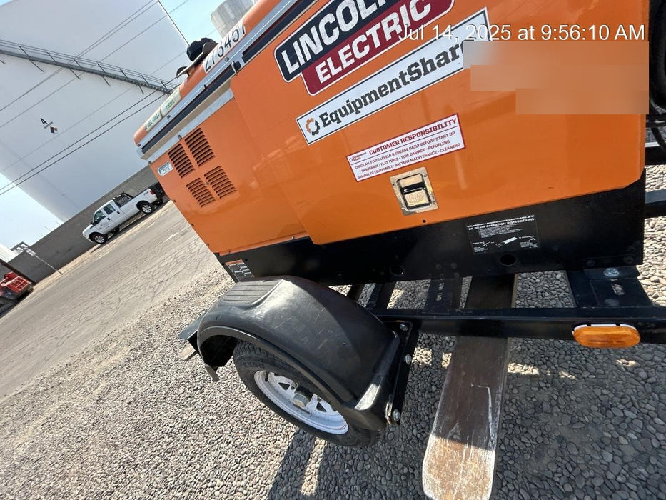 2022 Lincoln Electric LE400 Kubota V1505, Trlr, Cable Rack, Light Kit, ES Decals, T3