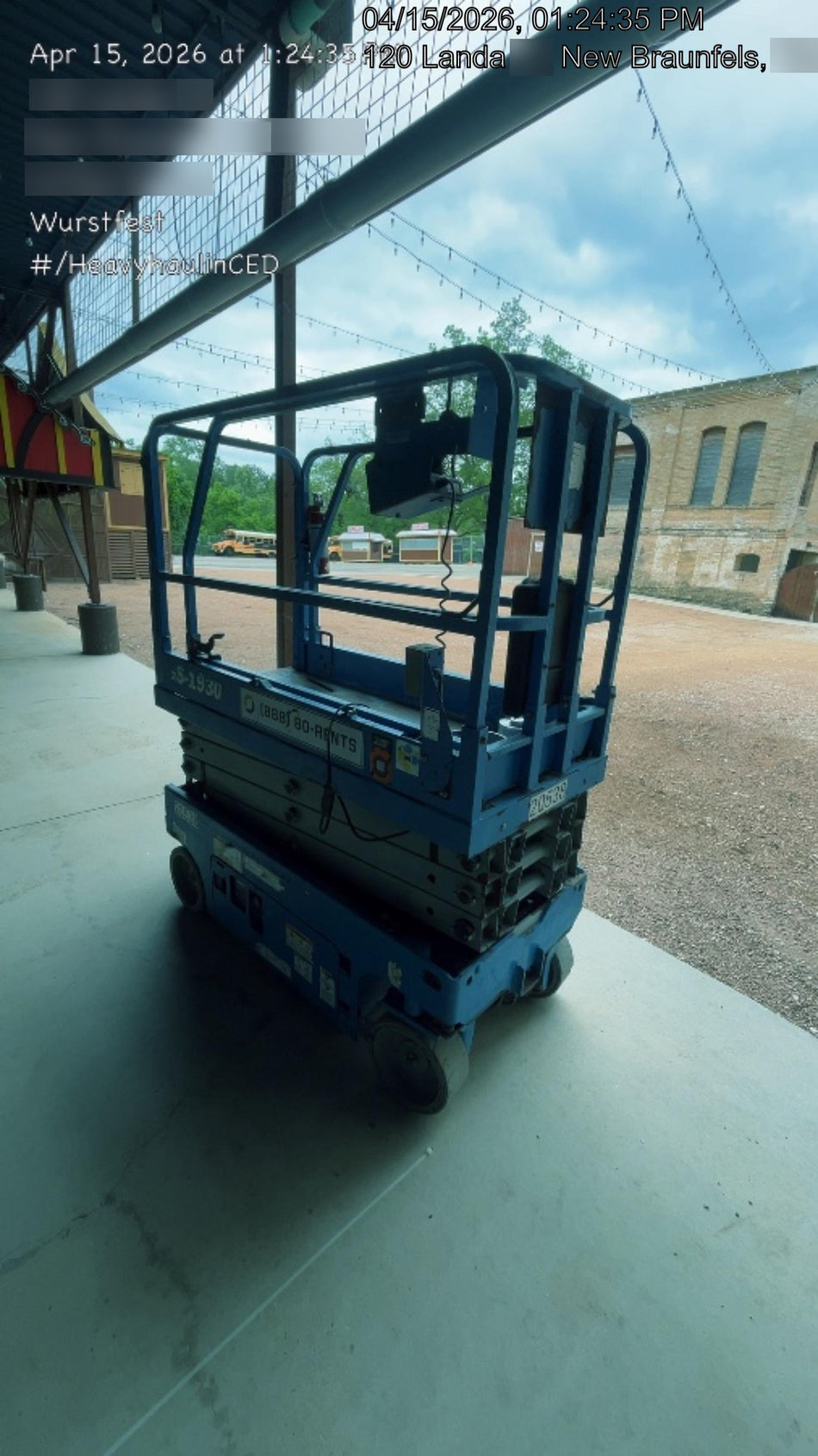 2018 Genie GS-1930 Genie GS-1930 Scissor Lift w/Standard Options