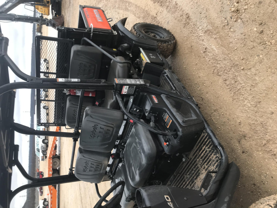 2019 Kubota RTV-X1140 4wd Utility Cart, LED Strobe, Windshield Tempered Glass, Pastic Canopy, Wire Harness Kit, Backup Alarm