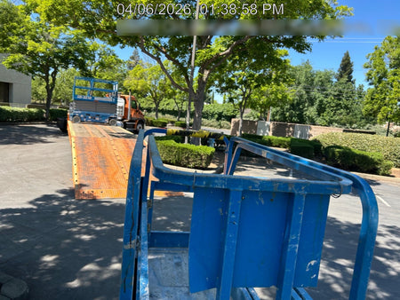 2019 Genie GS-1930 Half Height Swing Gate, 800W Inverter