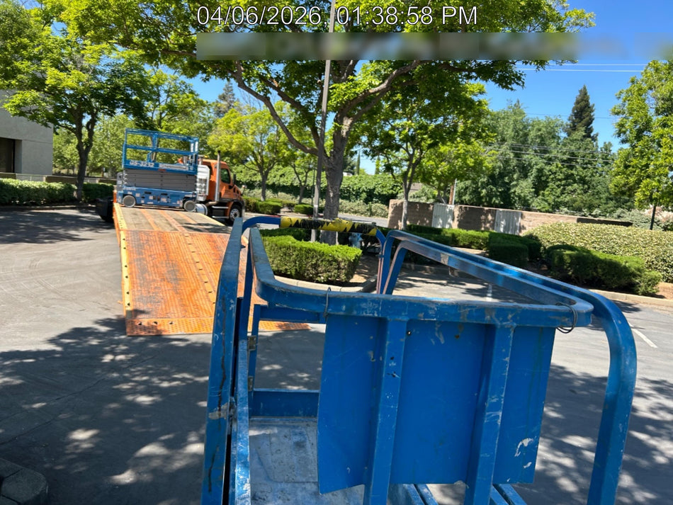 2019 Genie GS-1930 Half Height Swing Gate, 800W Inverter