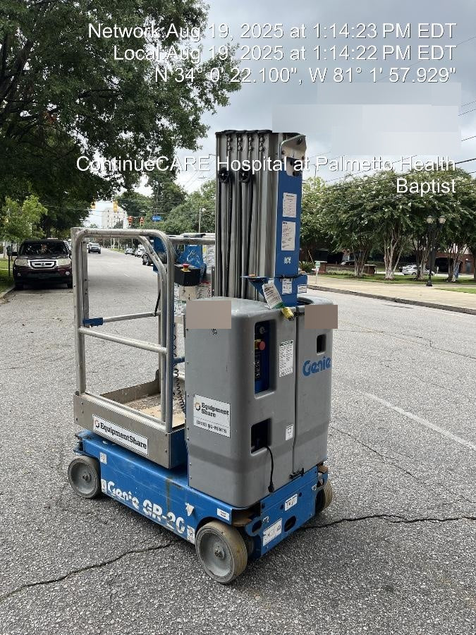 2019 GENIE GR-20
